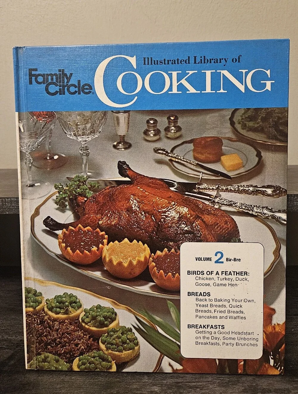 Vintage 1972 Family Circle Illustrated Library of Cooking Volume 2 Hardcover
